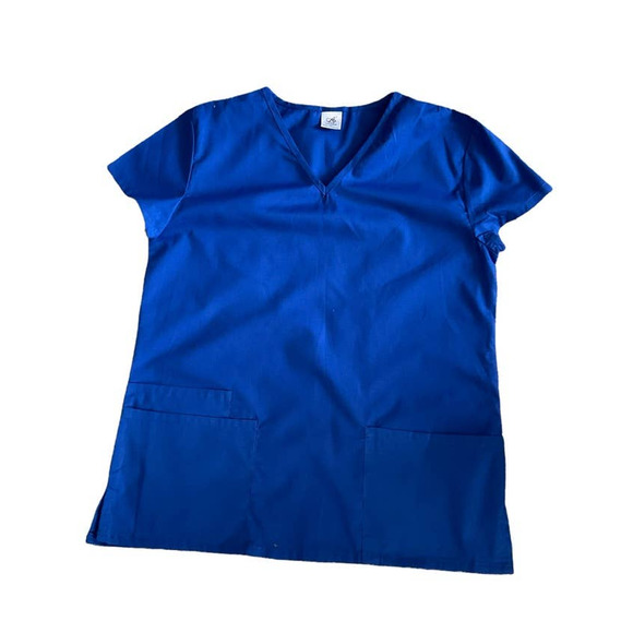 Scrub Top NWT (Royal) Women's  XL - Picture 1 of 2